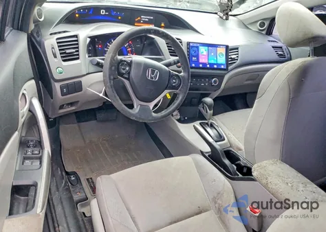 2012 Honda Civic from USA, damaged, VIN 2HGFG3B5XCH558844